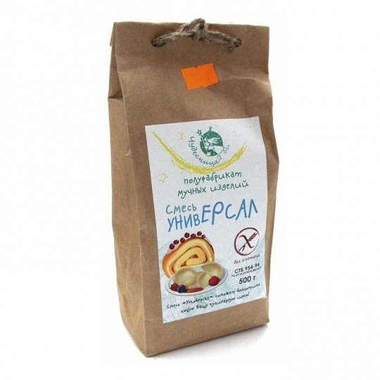 Смесь мучная для выпечки  без глютена "Универсал" 1000г, РБ
