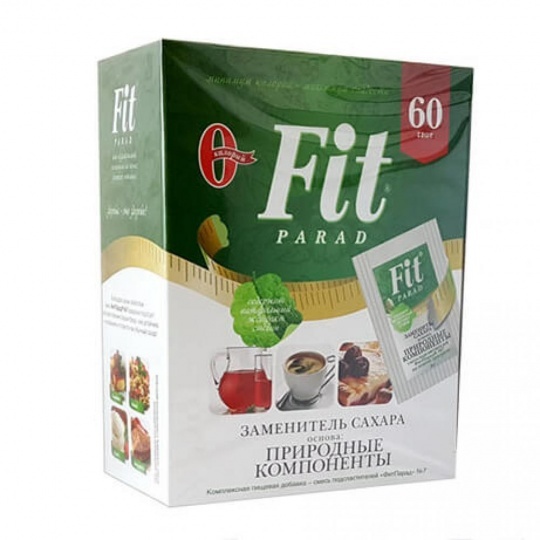 ФИТПАРАД (FIT PARAD) ЗАМЕНИТЕЛЬ САХАРА  №7, 60 САШЕ