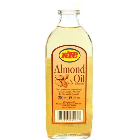 Миндальное масло холодно отжима  "Almond Oil", 200 мл.