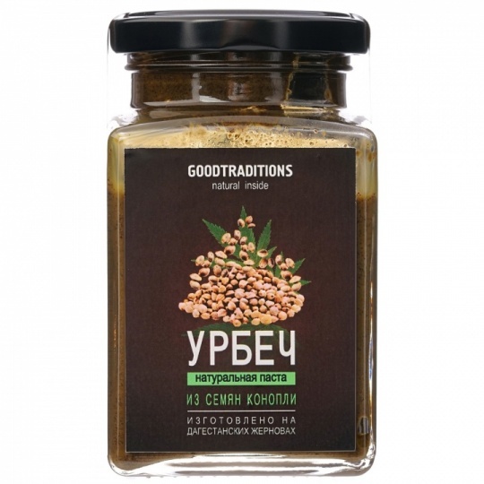 Урбеч  из семян конопли, 260 мл