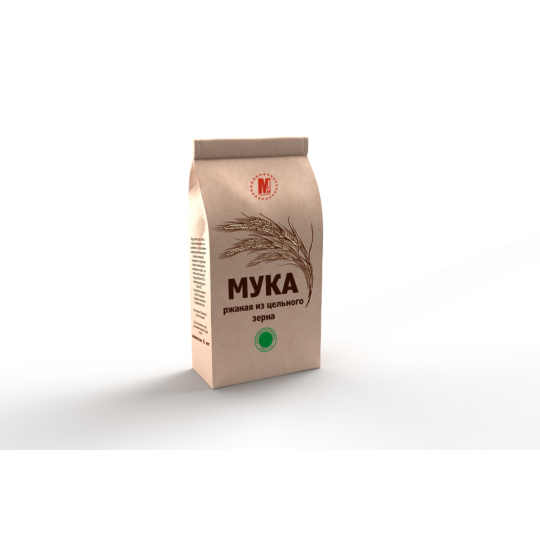 МУКА РЖАНАЯ цельнозерновая 1 кг