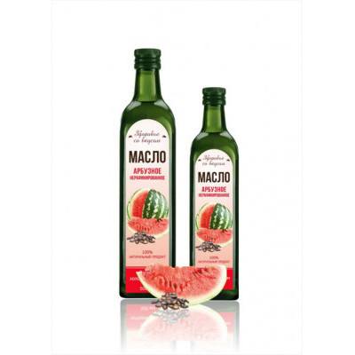 Масло арбузное  нерафинированное , 250мл, РФ
