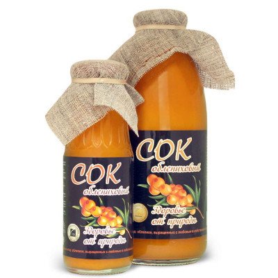 Сок облепиховый 0,75л