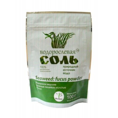 Фукус молотый "Водорослевая соль ", 100 г