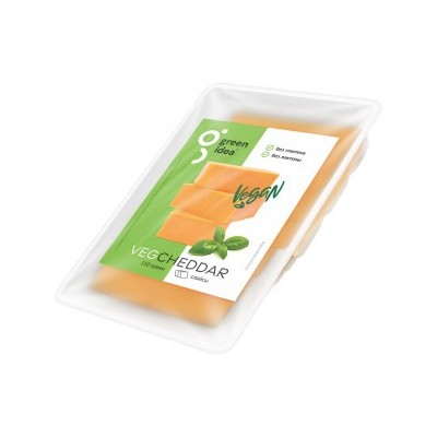 Сыр веганский чеддар "Green Idea" нарезка, 150 г